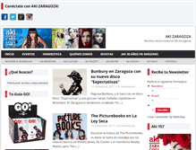 Tablet Screenshot of akizaragoza.com